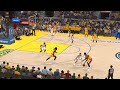 NBA 2K24 PS5 Lakers vs Warriors Gameplay | No Commentary
