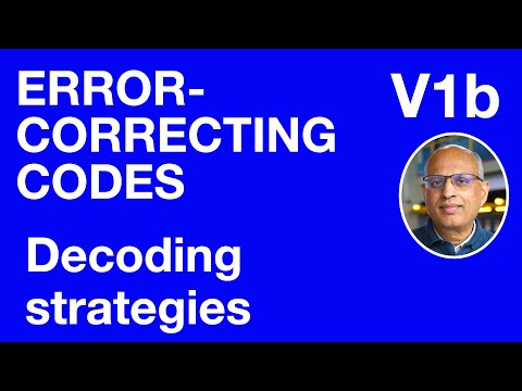 V1b: Decoding strategies (Error-Correcting Codes)