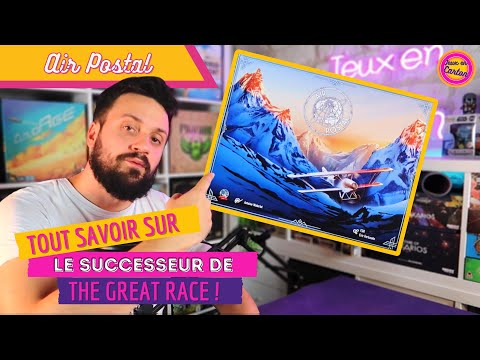 [FR] AIR POSTAL | Présentation & Règles | Jeux en carton