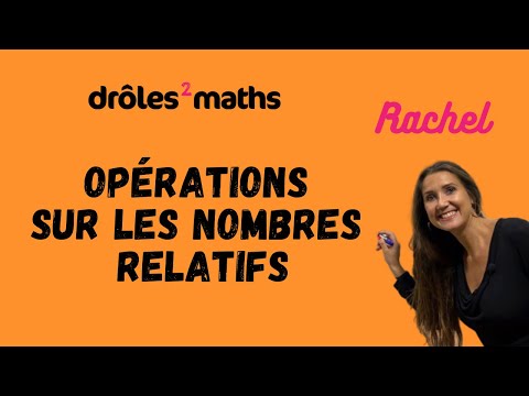 Replay Cours 4ème - Opérations sur les nombres relatifs