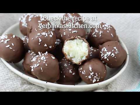 3 Ingredient Coconut Truffles