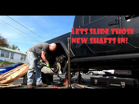 2020 Jeep Gladiator Rear Axle Shaft Upgrade/replacement