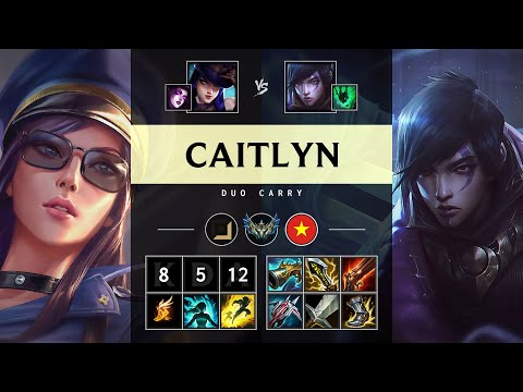 Caitlyn ADC vs Aphelios: Legendary - VN Challenger Patch 14.24