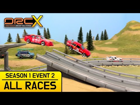 DRC Rallycross Event 2 (ALL Races) Diecast Rally Racing