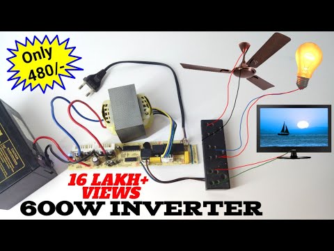 600 Watt Inverter, सिर्फ 480 रूपए में Video
