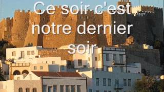 Acropolis Adieu Navidad 2012 Karaoke Mireille Mathieu