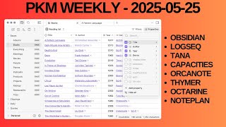 PKM (Personal Knowledge Management) Weekly Update - 2025-05-25