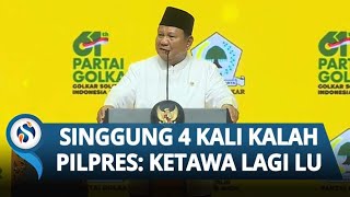 "Jangan Lihat Ke Belakang" Kata Prabowo Singgung 4 Kali Kalah Pilpres: Ngabalin, Ketawa Lagi Lo!