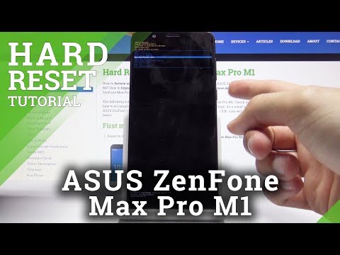 Hard Reset Asus ZenFone Max Pro M1 - Bypass Screen Lock Method