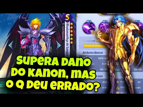 Veredicto Radhamanthys de Sangue Divino. Review Análise Vale a Pena? - Saint Seiya Awakening