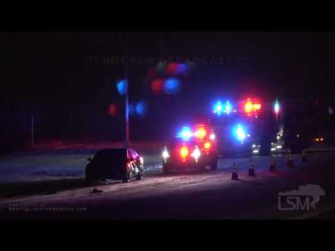 1-4-2020 Des Moines, Iowa - Moderate Snow Causes Accidents