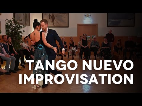 Tango Nuevo Improvisation | "Tenderness" Bandonegro | Sayaka & Joscha | Vienna Show 2025