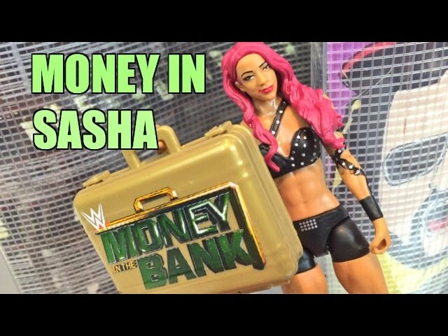 Vídeo relacionado con WWE Figura básica de acción, luchador Sasha Banks (Mattel FMD50)