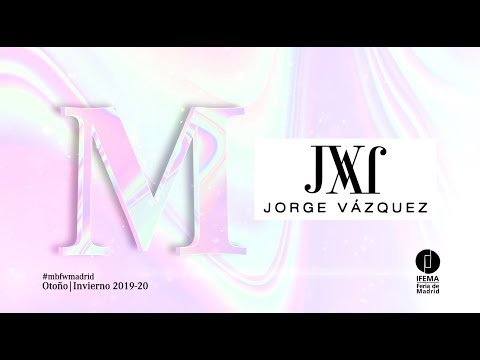 JORGE VÁZQUEZ en #MBFWMadrid - Enero 2019