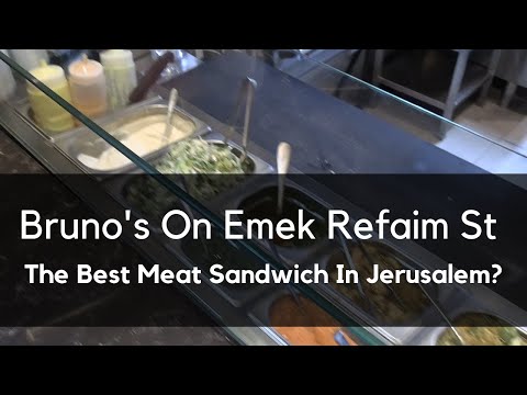 Brunos, Emek Refaim, St — The Best Meat Sandwich In Jerusalem?