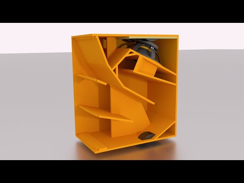 MARTIN AUDIO WSXA D18 - CLONE - HYPERBOLIC WOOFER HORN- MODIFIED 2021