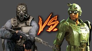 Наемники VS Стрелки