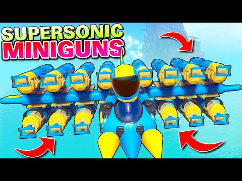 BREAKING The SOUND BARRIER With MINIGUNS...But at What Cost?!