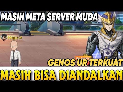 REVIEW AKUN SERVER MUDA META GENOS UR🔥MASIH BERSAING UNTUK SERVER MUDA - One Punch Man The Strongest