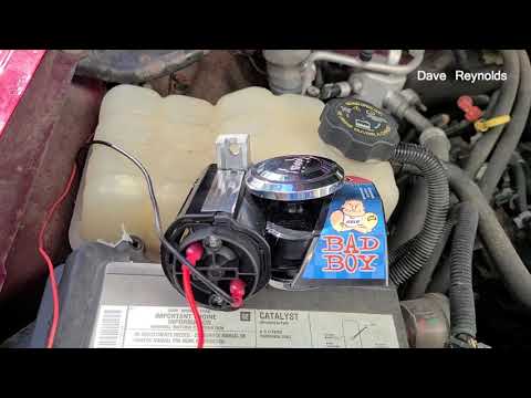Installed Wolo Bad Boy Horn In My 2005 Chevy Silverado 2500 11 22 20
