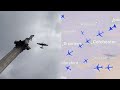 VE Day 80 Flypast 2025 London Trafalgar Square