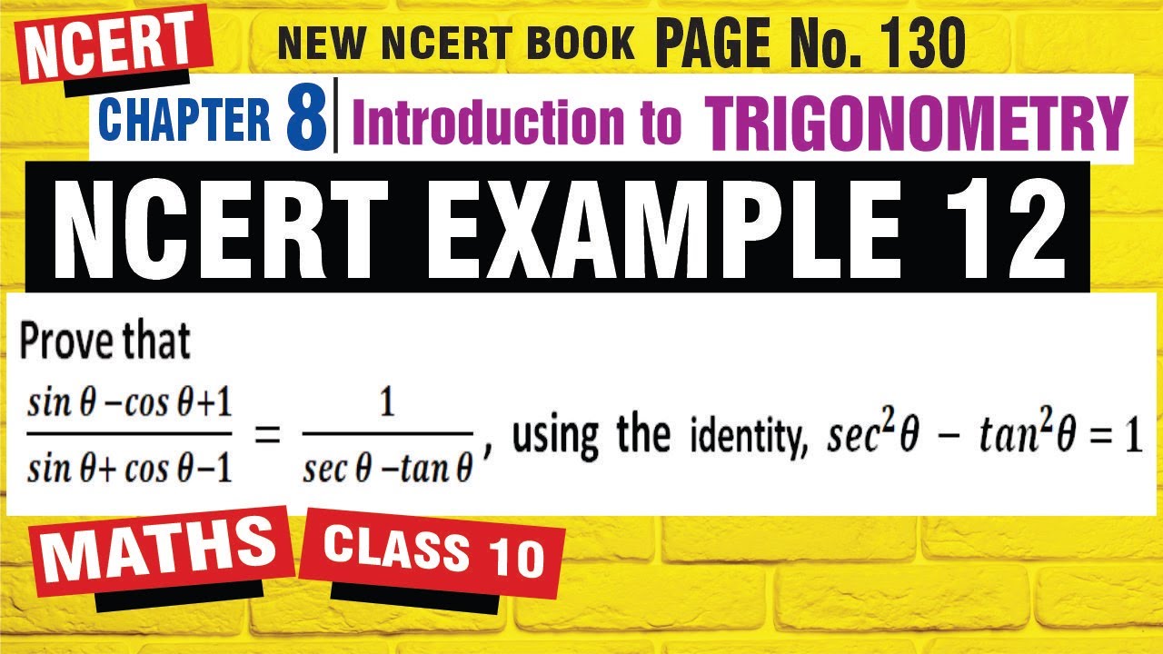 example 12 class 10 maths chapter 8 | ncert class 10 maths chapter 8 example 12 | @jaintutor