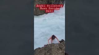 Download lagu Akhirnya 😳 Kolam Air Pasang Berbahaya Angel Billabong Nusa Penida Bali 🏊‍♀️ #travel mp3