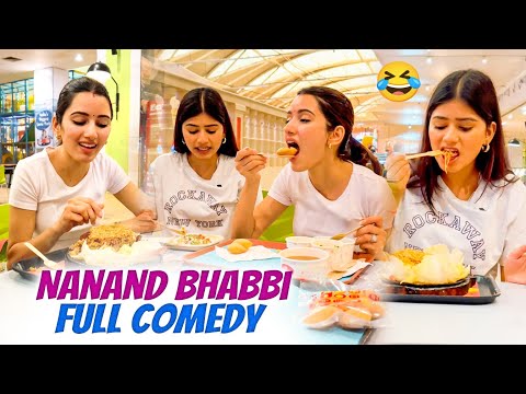 Nanand Bhabhi ne khaye Dhuye wale Noodles 🍝