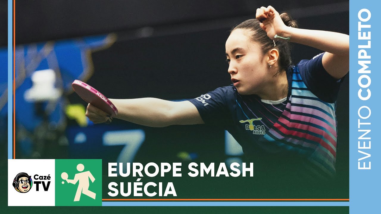 TÊNIS DE MESA: BRASIL NO EUROPE SMASH DA SUÉCIA
