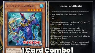 1 Card Atlantis/Umi Combo!