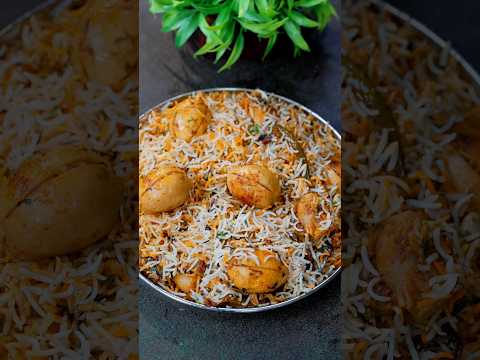 Restaurant style Egg Biryani 😁😁😇