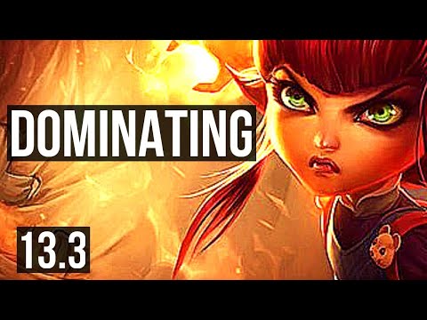 ANNIE vs TWISTED FATE (MID) | Rank 3 Annie, 6/0/0, Dominating | KR Grandmaster | 13.3