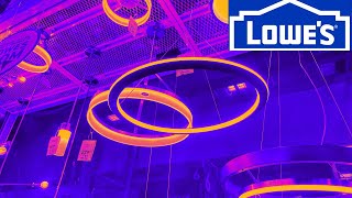 LOWE'S LIGHTING FIXTURES 2024 SHOP WITH ME