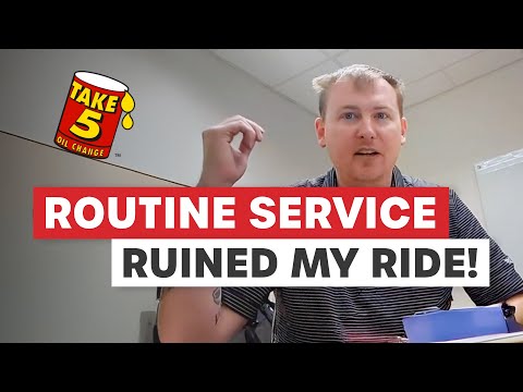 Take 5 Oil Change - Do not go to take 5