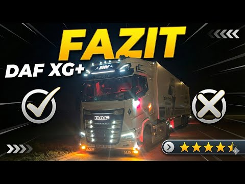 Conclusion after 120,000 km with the DAF XG+