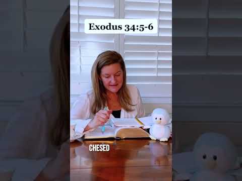 How it all began...with chesed | Exodus 34:5-6