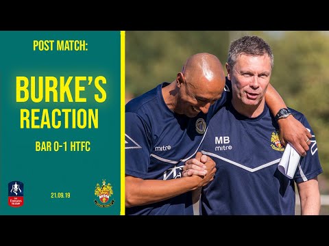 POST MATCH: Barton Rovers vs Hitchin Town - September 2019