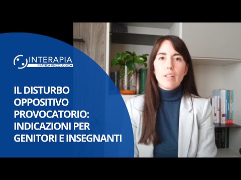 Il Disturbo Oppositivo-Provocatorio: indicazioni per genitori e insegnanti