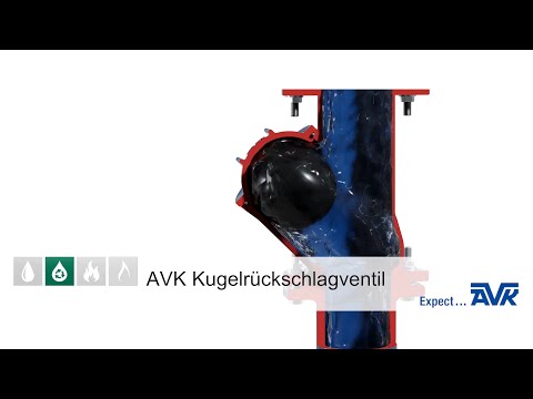 AVK Kugelrückschlagventil - Erfahren Sie mehr über die Eigenschaften und den Einbau