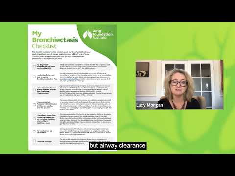 My Bronchiectasis Checklist Explained