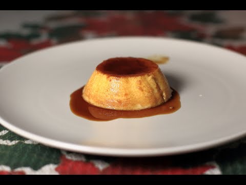 Flan de queso mascarpone