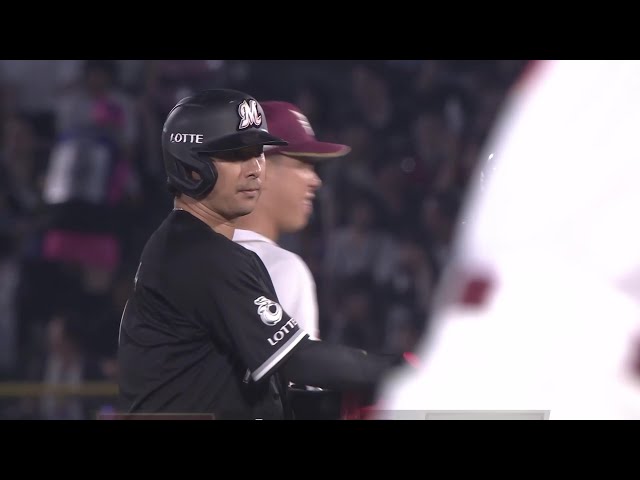 【6回表】点差を拡げる一打!! マリーンズ・藤岡裕大 左中間へ運ぶ2点タイムリー2ベース!! 2025年7月2日 東北楽天ゴールデンイーグルス 対 千葉ロッテマリーンズ