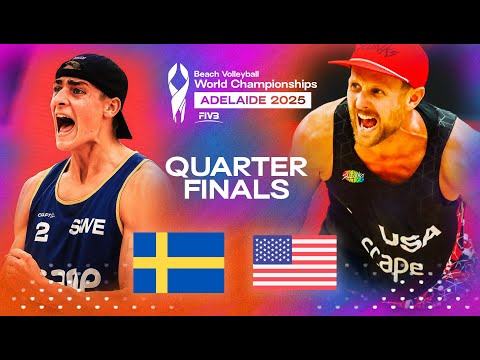 Hölting Nilsson/Andersson, E vs. Schalk/Shaw - World Championships 2025 | Highlights | Quarter Final