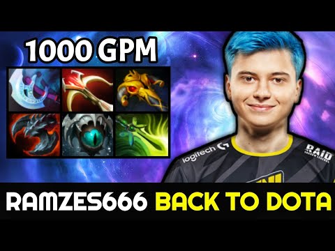 RAMZES666 back to Dota with 1000 GPM Luna