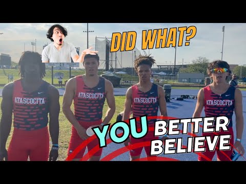 😲 OMG! 🚀💨 National Record & Fastest in Nations 4x100M Boys Victor Lopez Classic 2024