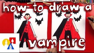 How To Draw A Vampire