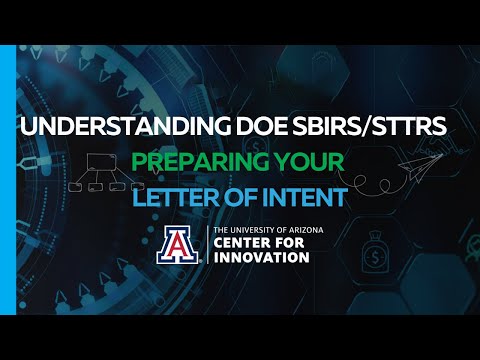 Understanding DOE SBIR/STTR Letter of Intent