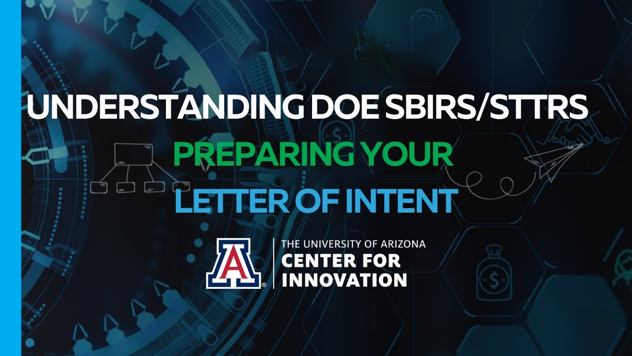 Understanding DOE SBIR/STTR Letter of Intent