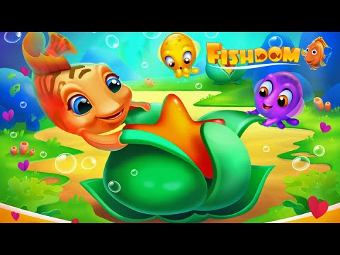 Fishdom: New Item Water Lily lvl 3601 Playrix #Shorts