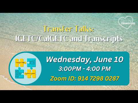 Igetc Calgetc And Transcripts 6 10